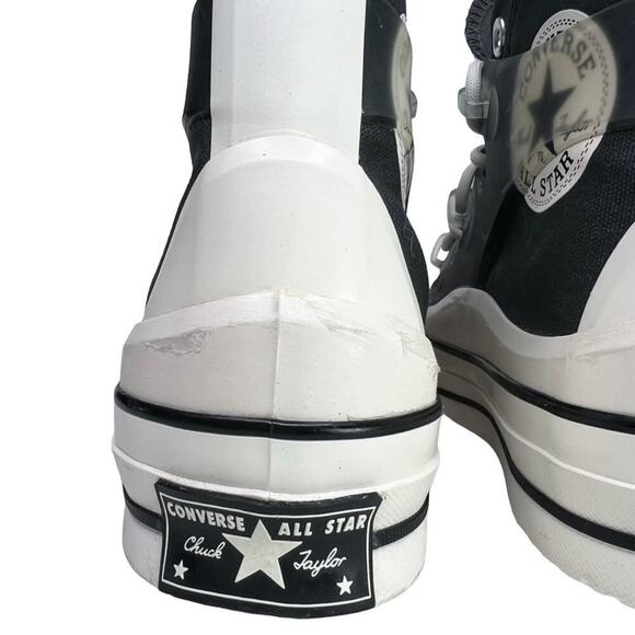 Converse 70 Utility Translucent Overlay High-Top Gray Sneakers Size 8.5 - Picture 7 of 7